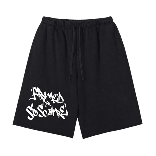 Framed x So Scare Falling Star Shorts