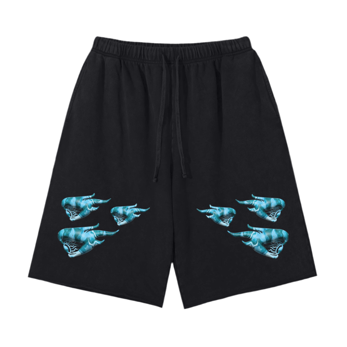 FWW Marbled Logo Shorts