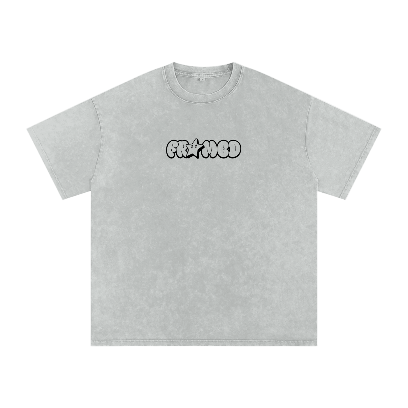 FRAME IT- OVERSIZED TEE (ACID WASH)